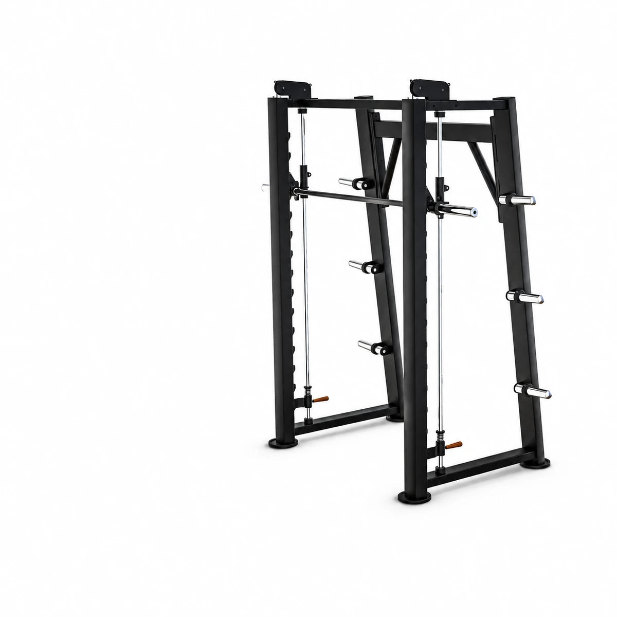 GYMOST L677 Smith Machine plate-loaded commercial gym machine, angle 2 | สมิทแมชชีน