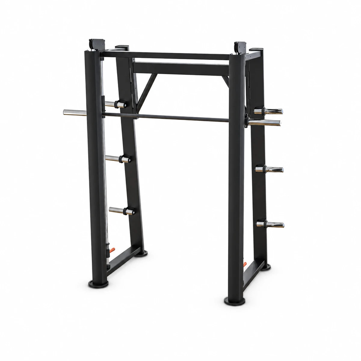 GYMOST L677 Smith Machine plate-loaded commercial gym machine, angle 3 | สมิทแมชชีน