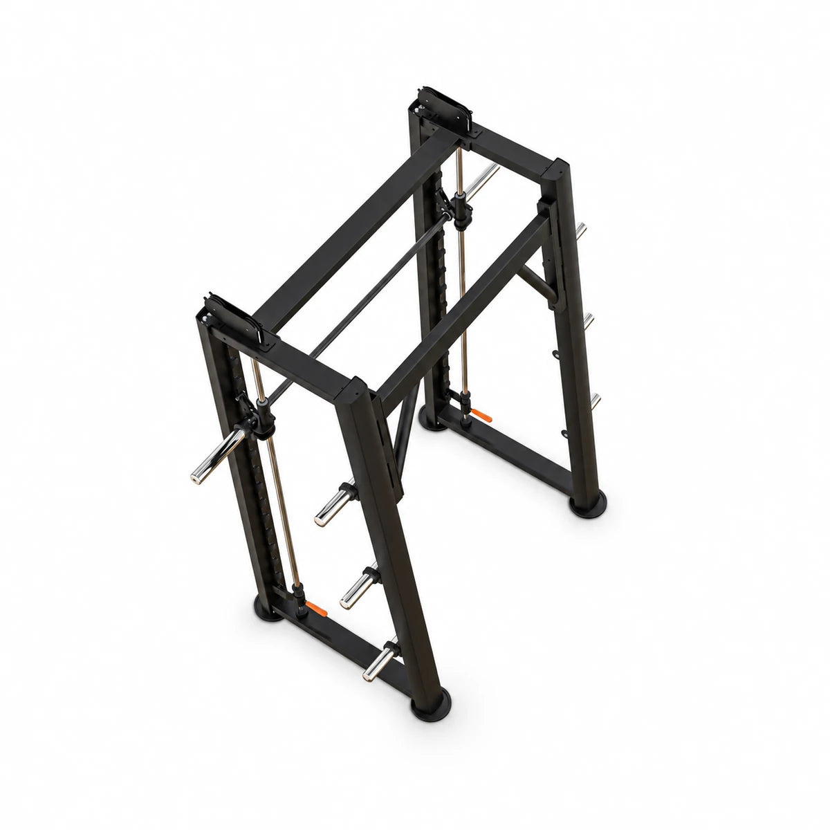 GYMOST L677 Smith Machine plate-loaded commercial gym machine, angle 4 | สมิทแมชชีน