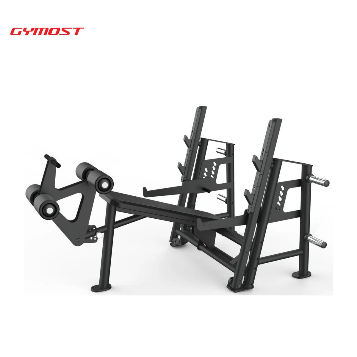 GYMOST ม้านั่งยกน้ำหนักโอลิมปิกแบบเอียงลง Olympic Decline Bench | L683 - product view