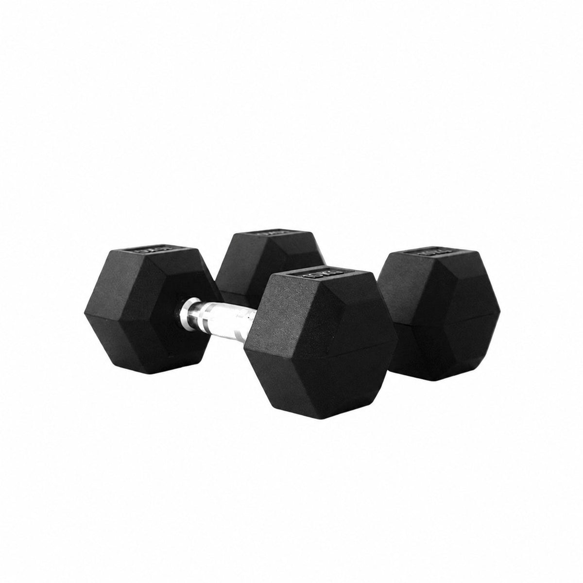 Altrom Sport ดัมเบลเหล็ก หุ้มยางทรงหกเหลี่ยม Rubber Hex Dumbbell 10kg - product view