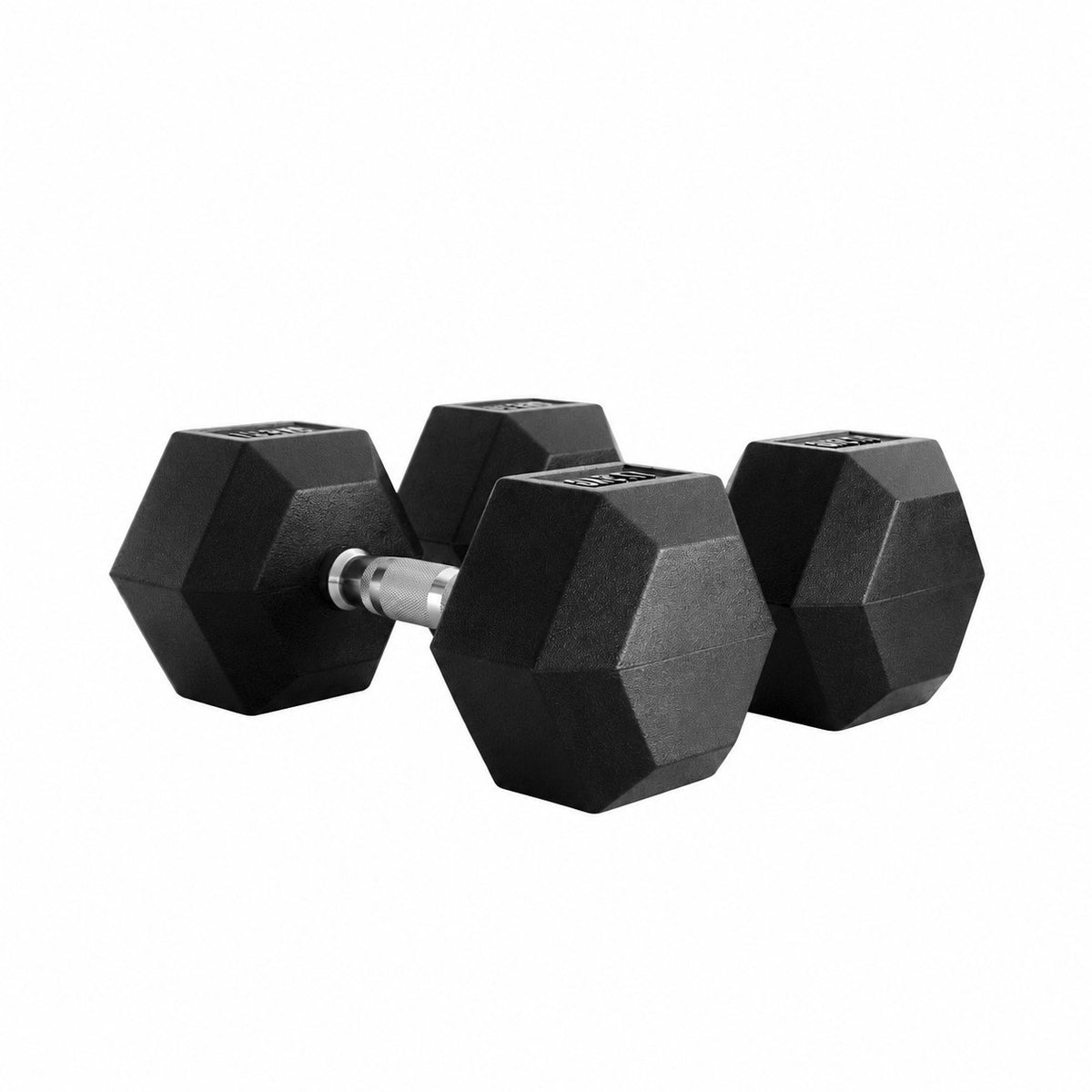 Altrom Sport ดัมเบลเหล็ก หุ้มยางทรงหกเหลี่ยม | Rubber Hex Dumbbell 17.5kg - product view