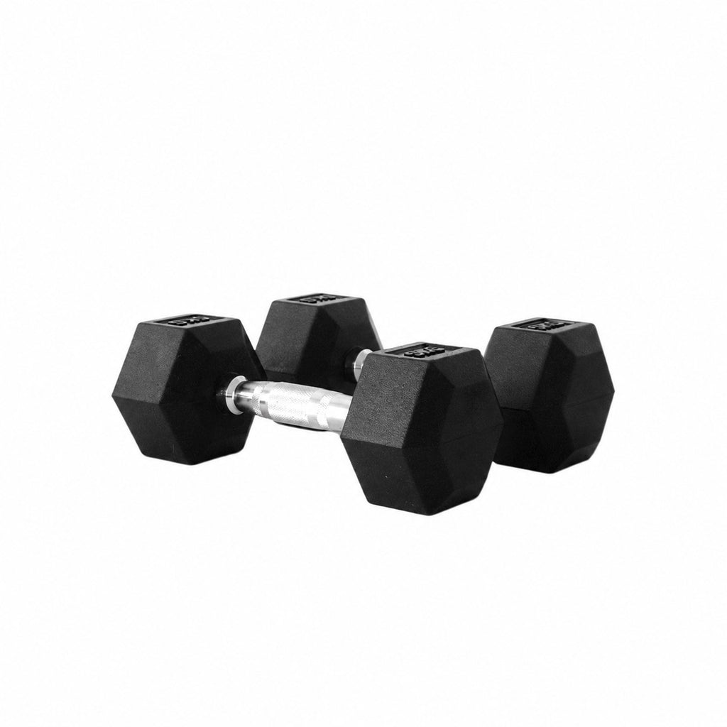 Altrom Sport ดัมเบลเหล็ก หุ้มยางทรงหกเหลี่ยม Rubber Hex Dumbbell 5kg - product view
