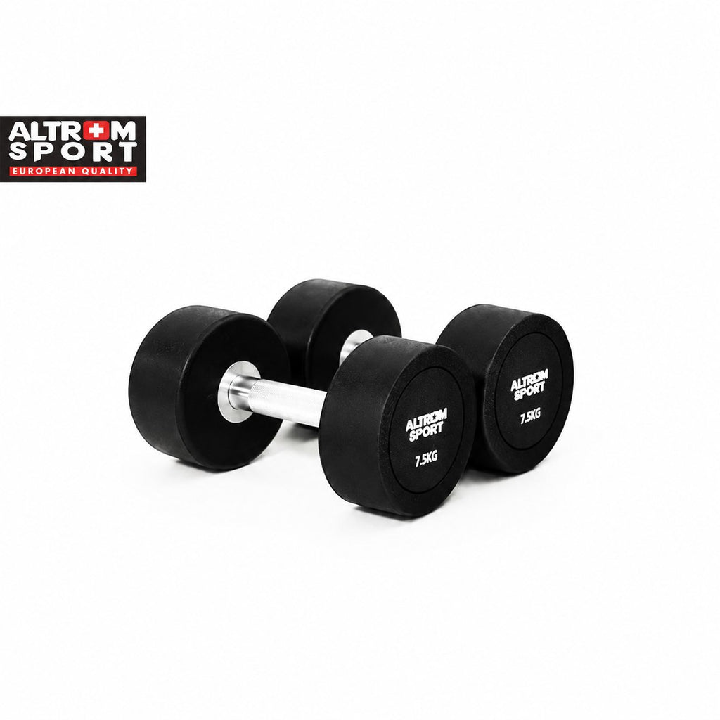 Altrom Sport ดัมเบลเหล็ก หุ้มยางทรงกลม Round Dumbbell 7.5kg - product view