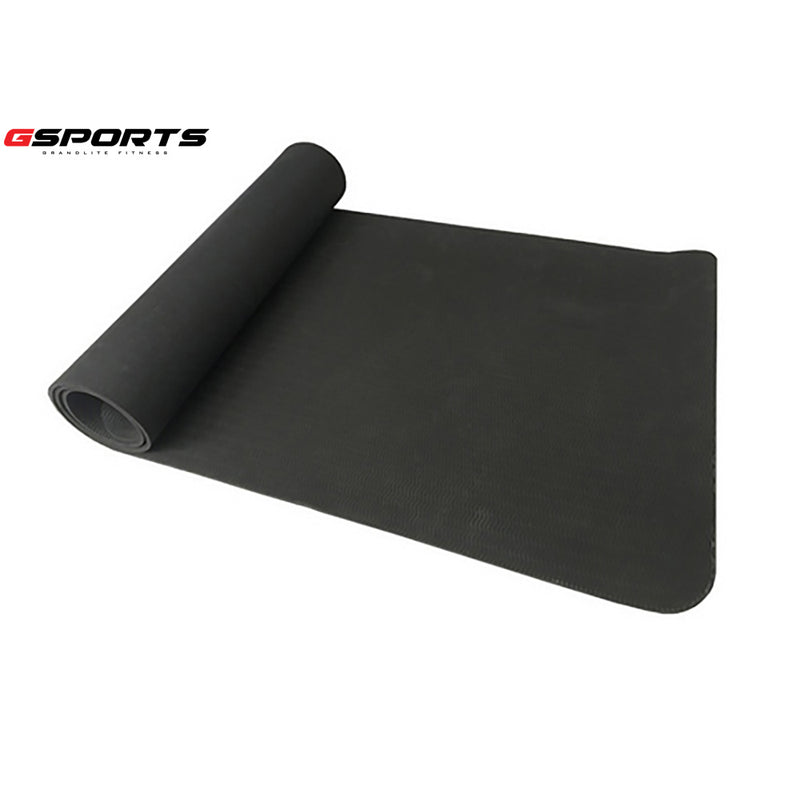 เสื่อโยคะ พรมโยคะ Yoga Mat TPE หนา 6mm 183 x 61cm (ฟรี! ถุงใส่เสื่อ+สายสะพาย) | GH-601