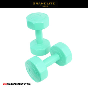 ดัมเบล พลาสติก 3กก. แพ็คคู่ Dumbbell 3 kg x2 | DB3