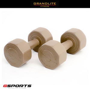 ดัมเบล พลาสติก 4กก. แพ็คคู่ Dumbbell 4 kg x2 | DB4