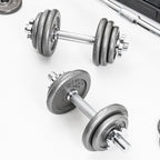 ดัมเบล บาร์เบลชุด 50kg Dumbbell Barbell Set with Box | BBS-5000