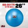 ลูกบอลยิม 26 นิ้ว Gym Ball 26inch | BB-001TR