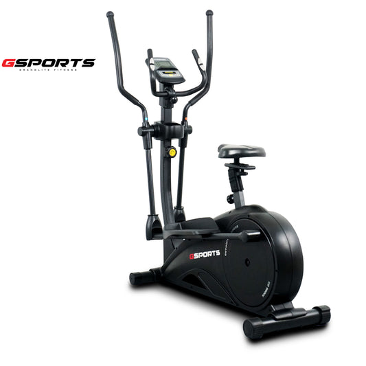 เครื่องเดินวงรี จักรยานนั่งปั่น แบบ 2-in-1 Elliptical Cross Trainer 8kg | GS-B8902