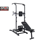 บาร์โหนตั้งพื้น พร้อมม้านั่ง Multifunction Pull Up Bar & Bench | AL-T095