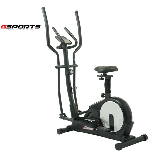 เครื่องเดินวงรี จักรยานนั่งปั่น แบบ 2-in-1 Elliptical Cross Trainer 6kg | GS-B8008