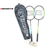 ไม้แบดมินตันแพ็คคู่พร้อมลูก Badminton Racket set Gsports | BS-506