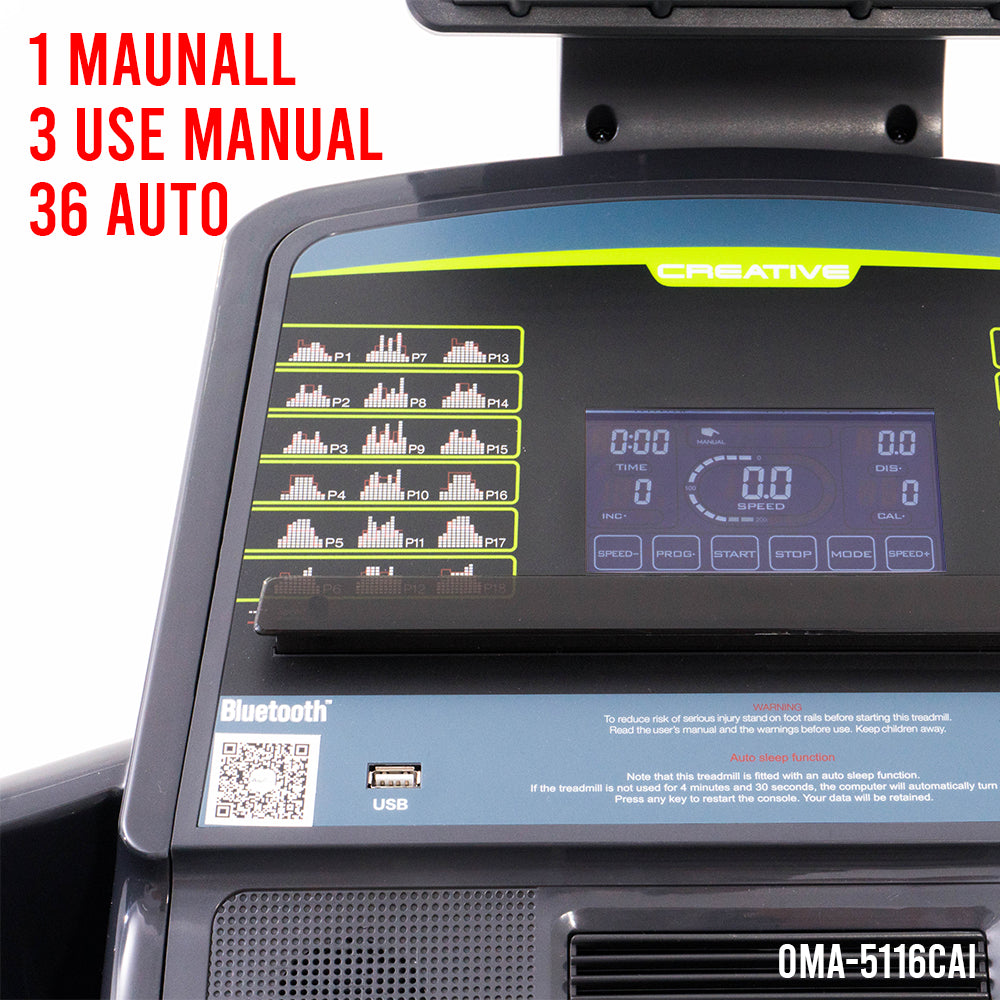 ลู่วิ่งไฟฟ้า Motorised Treadmill 4.0HP | OMA-5116CAI