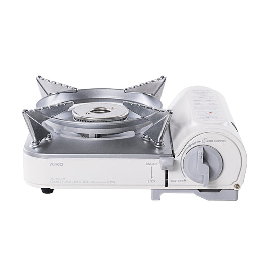เตาแก๊ส พร้อมกระเป๋า Portable Gas Stove 2.1kW | AK-8000R White