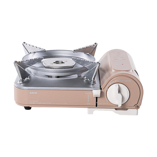 เตาแก๊สมินิมอล พร้อมกระเป๋า Portable Gas Stove 2.1kW | AK-8000R Cocoa