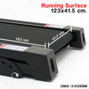 ลู่วิ่งไฟฟ้า Motorized Treadmill 1.25HP พร้อมที่ปั่นเอว | OMA-5102EBM