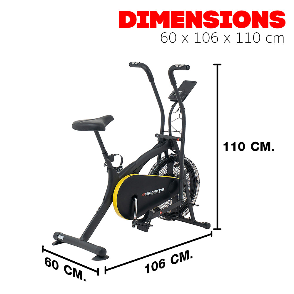 จักรยานพัดลม Air Bike - Assault Bike | GS-4094W