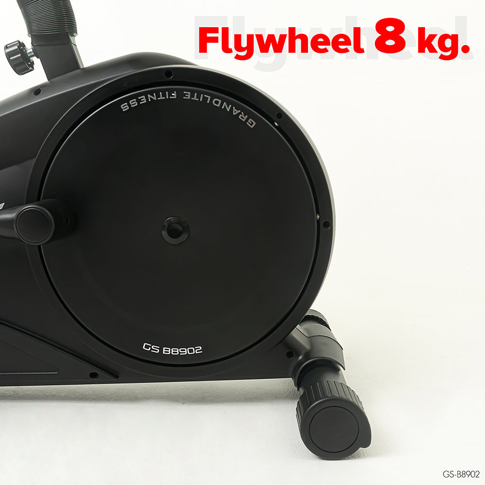 เครื่องเดินวงรี จักรยานนั่งปั่น แบบ 2-in-1 Elliptical Cross Trainer 8kg | GS-B8902