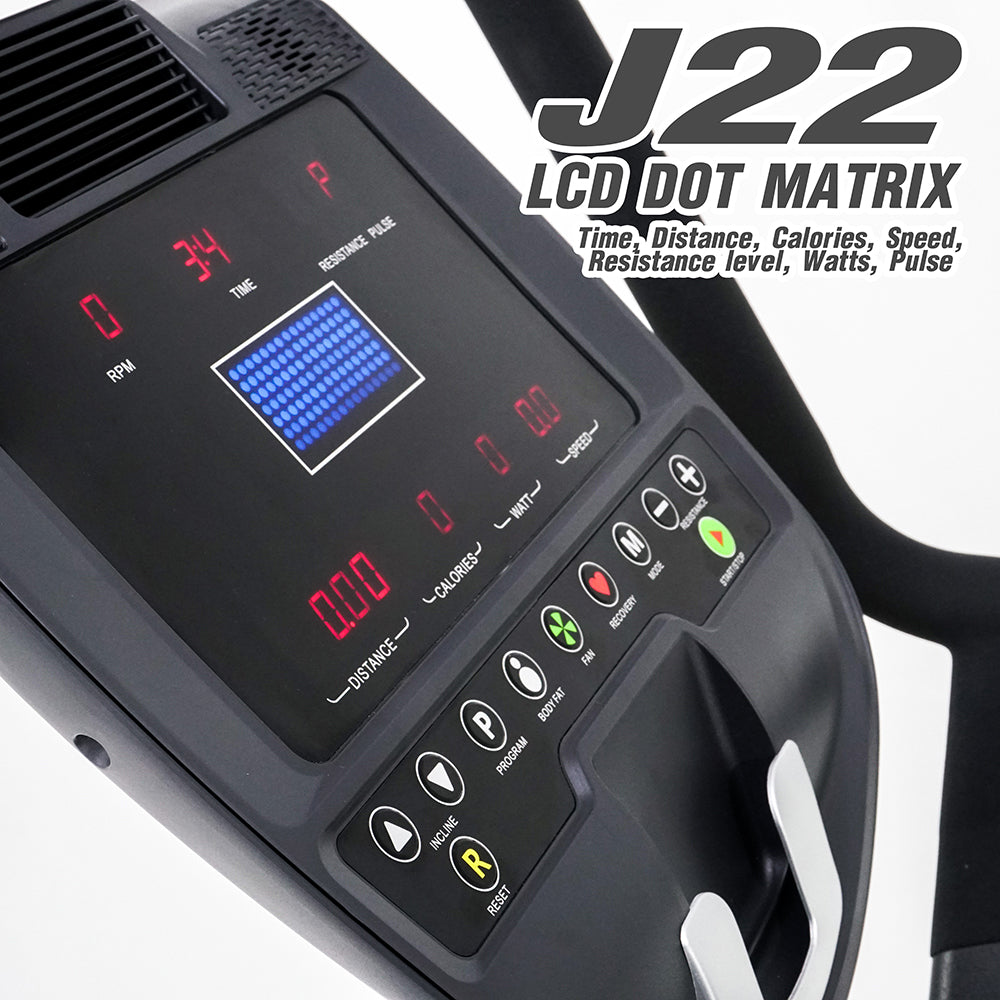 เครื่องเดินวงรี แบบขึ้นบันได Stepper Bike Elliptical Trainer (Commercial-Grade) | GM-J22