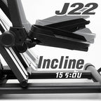 เครื่องเดินวงรี แบบขึ้นบันได Stepper Bike Elliptical Trainer (Commercial-Grade) | GM-J22