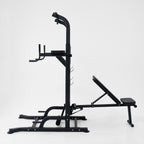 บาร์โหนตั้งพื้น พร้อมม้านั่ง Multifunction Pull Up Bar & Bench | AL-T095