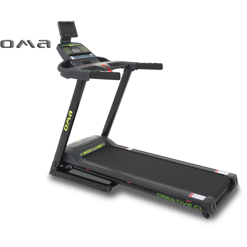 ลู่วิ่งไฟฟ้า Motorized Treadmill 1.75HP พร้อมที่ปั่นเอว | OMA-5116CAI