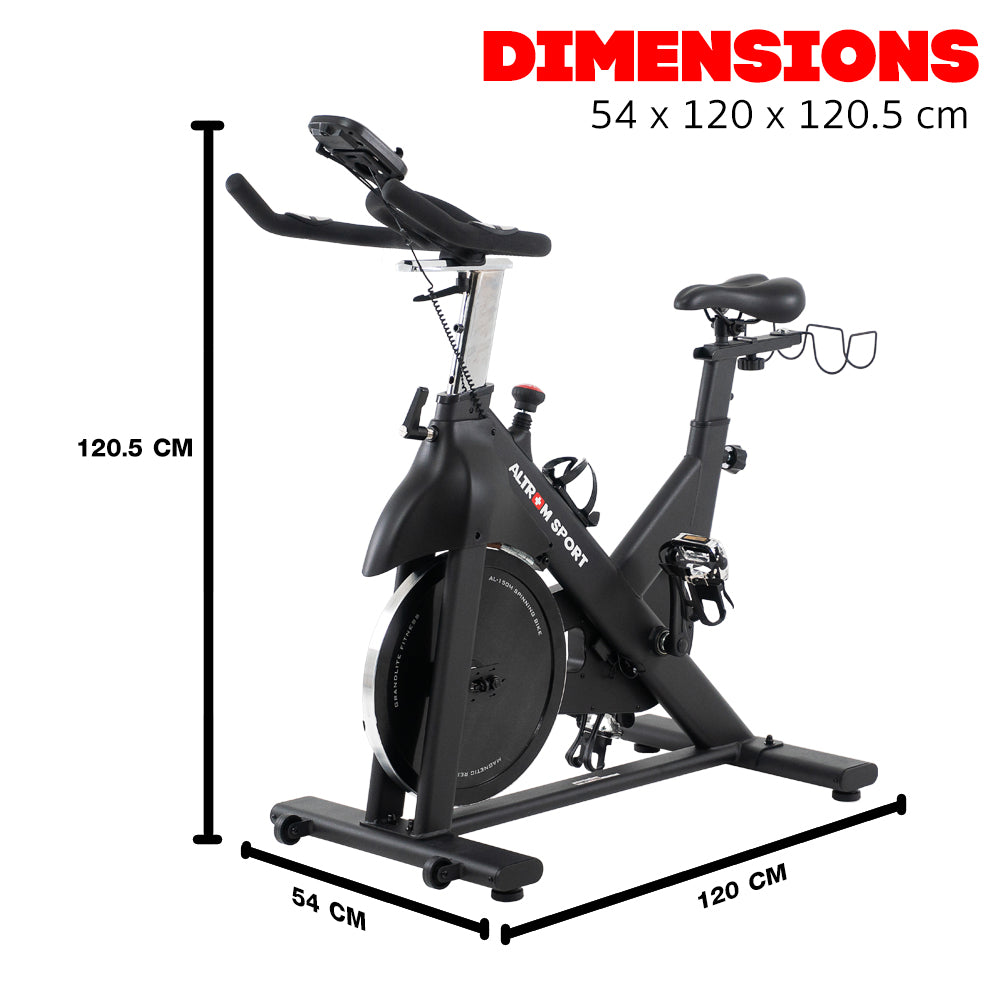 จักรยานออกกำลังกาย Spin Bike Flywheel 15kg | AL-150M