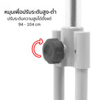 พัดลม สไลด์ 16 นิ้ว Stand Fan | AK-D401 สีเทา