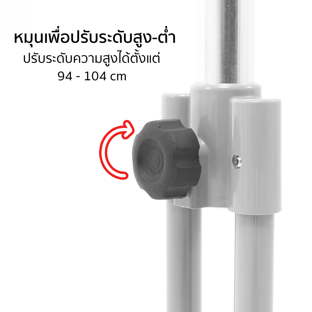 พัดลม สไลด์ 16 นิ้ว Stand Fan | AK-D401 สีเทา